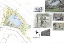 Landschaftsarchitektur Kunder 3 - Skizze Spielplatz
