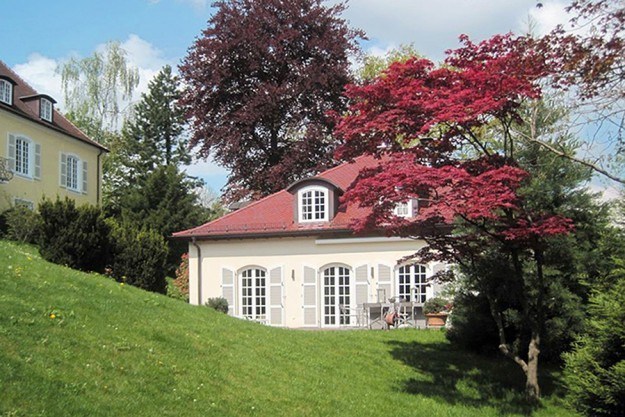 Überblick über den Garten.