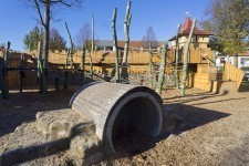 Tunnel auf dem Spielplatz im Mohrenäcker