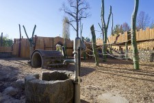 Brunnen und Tunnel auf dem Spielplatz auf im Mohrenäcker
